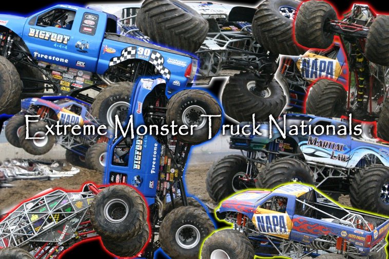 The Extreme Monster Truck Nationals series does not visit the Chicagoland 